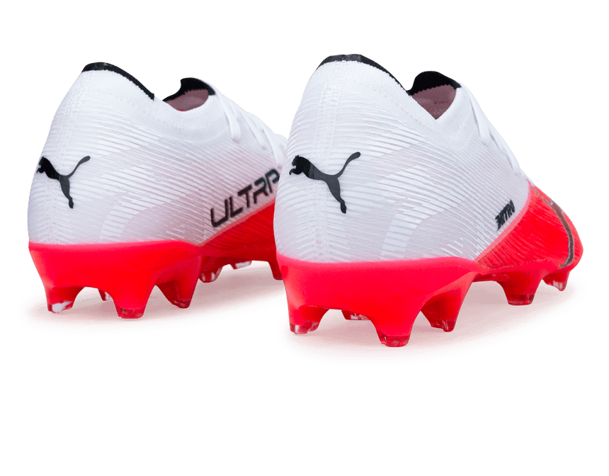 PUMA Men's Ultra Nitro 7 Match FG/AG Red/Black/White Heel