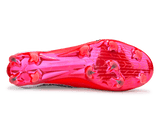 PUMA Men's Ultra Nitro 7 Ultimate Laceless FG Red/Black/White Bottom
