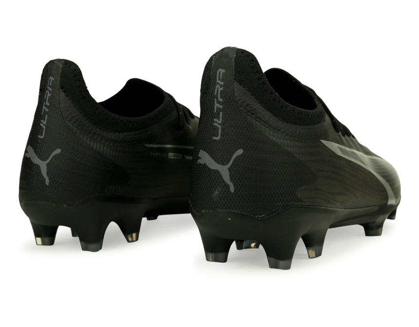 PUMA Men's Ultra Ultimate FG/AG Black Rear