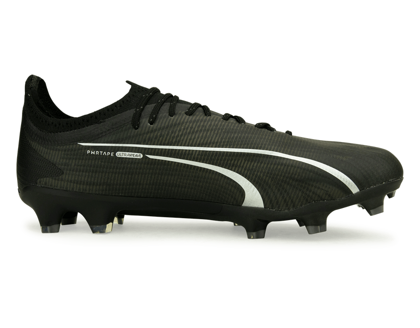 PUMA Men's Ultra Ultimate FG/AG Black Side