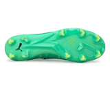 PUMA Men's Ultra Ultimate FG Peppermint/White/Yellow Soccer Cleats Sole