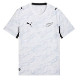 PUMA New Zealand Men's Away Stadium 2026 Jersey White/Silver Mist Front