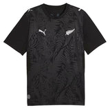 PUMA New Zealand Men's Home Stadium 2026 Jersey Black/Silver Front