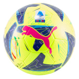PUMA Orbita Serie A 2022/23 MS Ball Yellow/Purple Front
