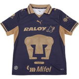 PUMA Pumas UNAM Kids Home Stadium 2026/27 Jersey Navy/Gold Front