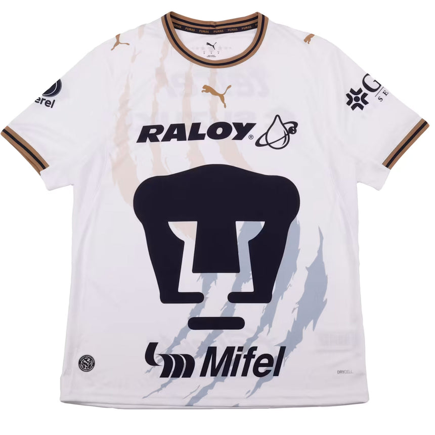 PUMA Pumas UNAM Men's Away Stadium 2026/27 Jersey White/Navy Front