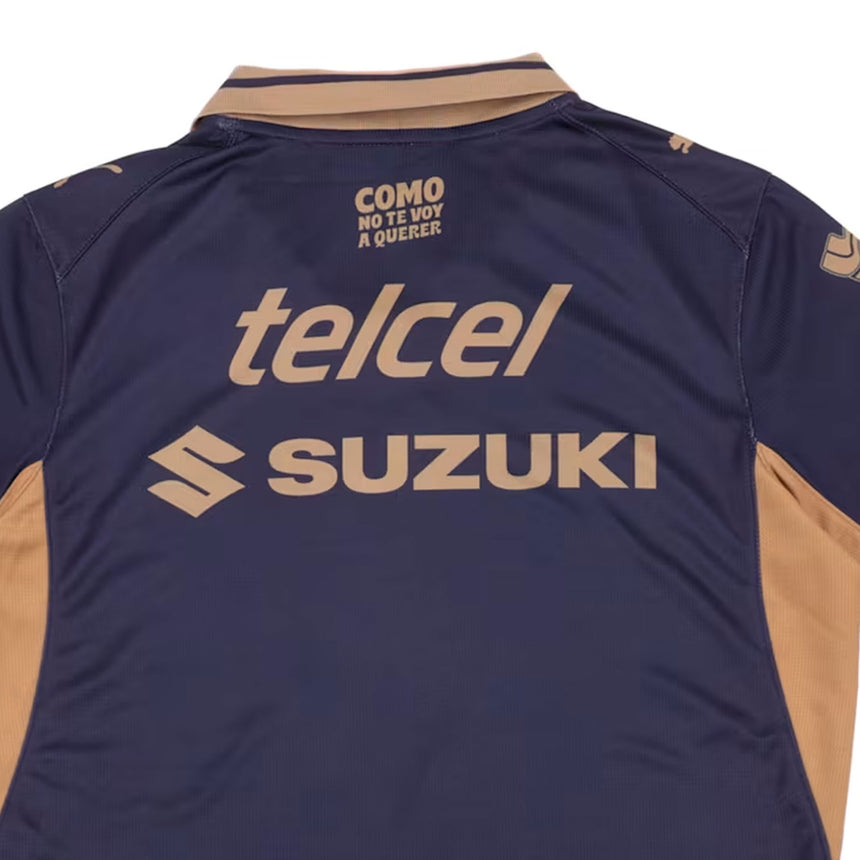 PUMA Pumas UNAM Women's Home Stadium 2026/27 Jersey Navy/Gold Neck