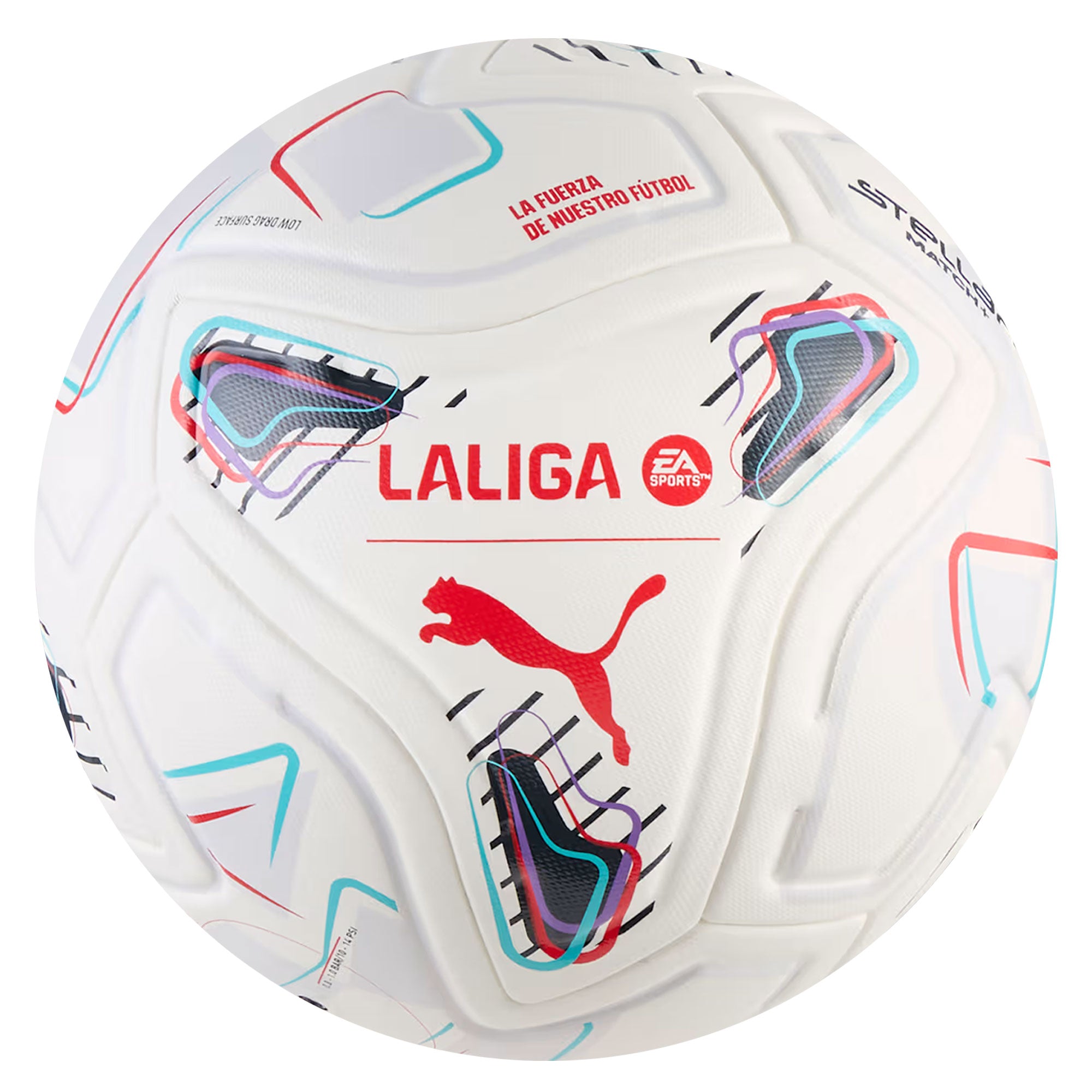 Puma King XL サッカーボール サイズ5 FIFA承認 PUMA Stellar Match La Liga 2026 Fifa Quality Ball White/Multi