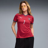 PUMA Women's Portugal World Cup 2026 Home Jersey w/ Ronaldo #7 Printing Model