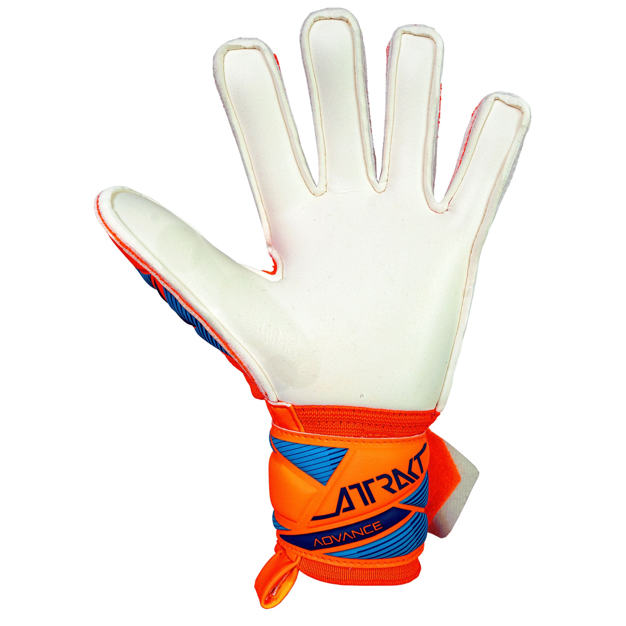 Reusch Kids Attrakt Advance Goalkeeper Gloves Orange/Blue – Azteca