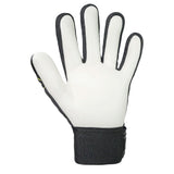 Reusch Kids Attrakt Starter Solid Fingersave Goalkeeper Gloves Black/Yellow Back