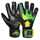 Reusch Men's Attrakt AB1 Duo Goalkeeper Gloves Black/Safety Yellow Both
