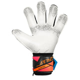 Reusch Men's Attrakt Advance Evolution Glue Print Goalkeeper Gloves Black/Orange Back
