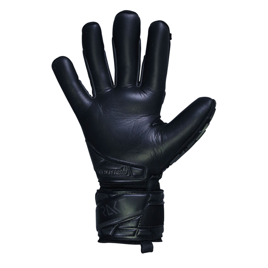Reusch Men's Attrakt Freegel Infinity Fingersave Goalkeeper Gloves Black Back