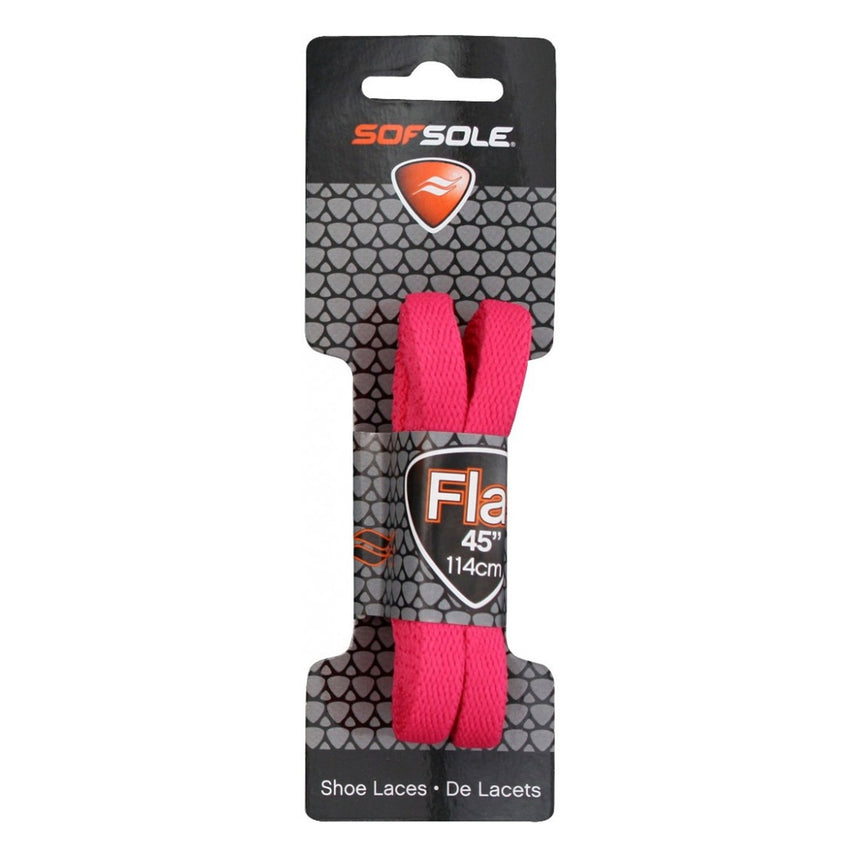 Sof Sole Awareness Flat Shoe Lace Pink Front