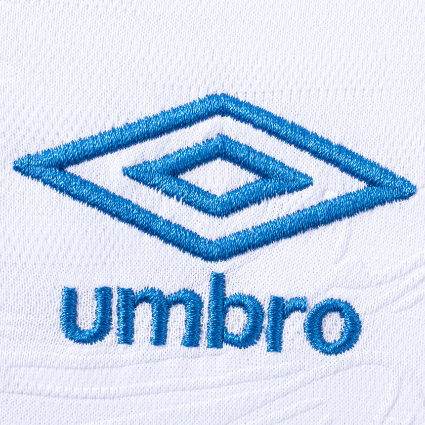 Umbro Kids El Salvador 2025/26 Away Jersey White/Blue Umbro Logo