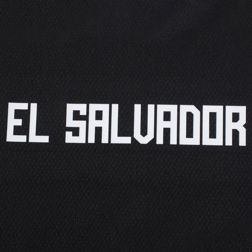 Umbro Men's El Salvador 2025/26 Presentation Jacket Black/White Back Detail