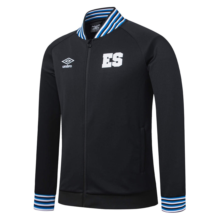 Umbro Men's El Salvador 2025/26 Presentation Jacket Black/White