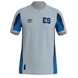Umbro Men's El Salvador 2026 Authentic Away Jersey Gray Front