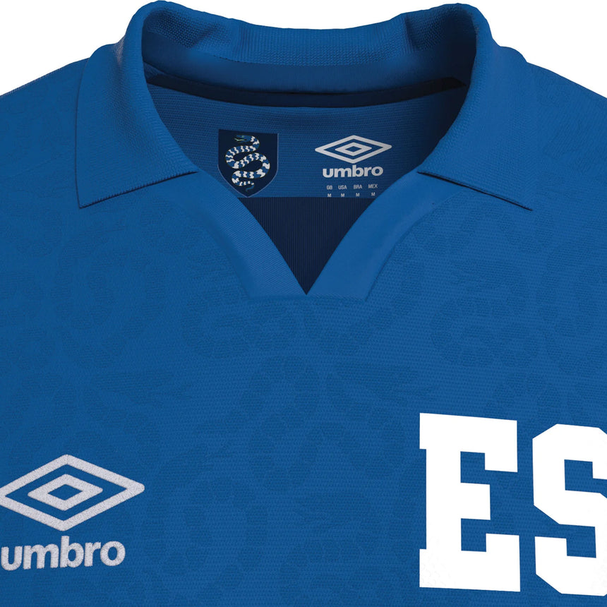 Umbro Men's El Salvador 2026 Authentic Home Jersey Royal Blue Crest