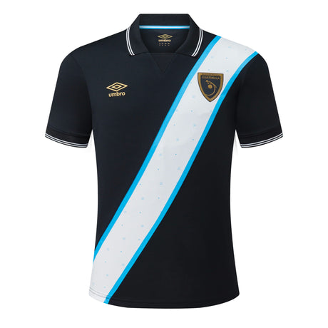 Umbro Men's Guatemala 2023/24 Third Jersey Black/Blue Front