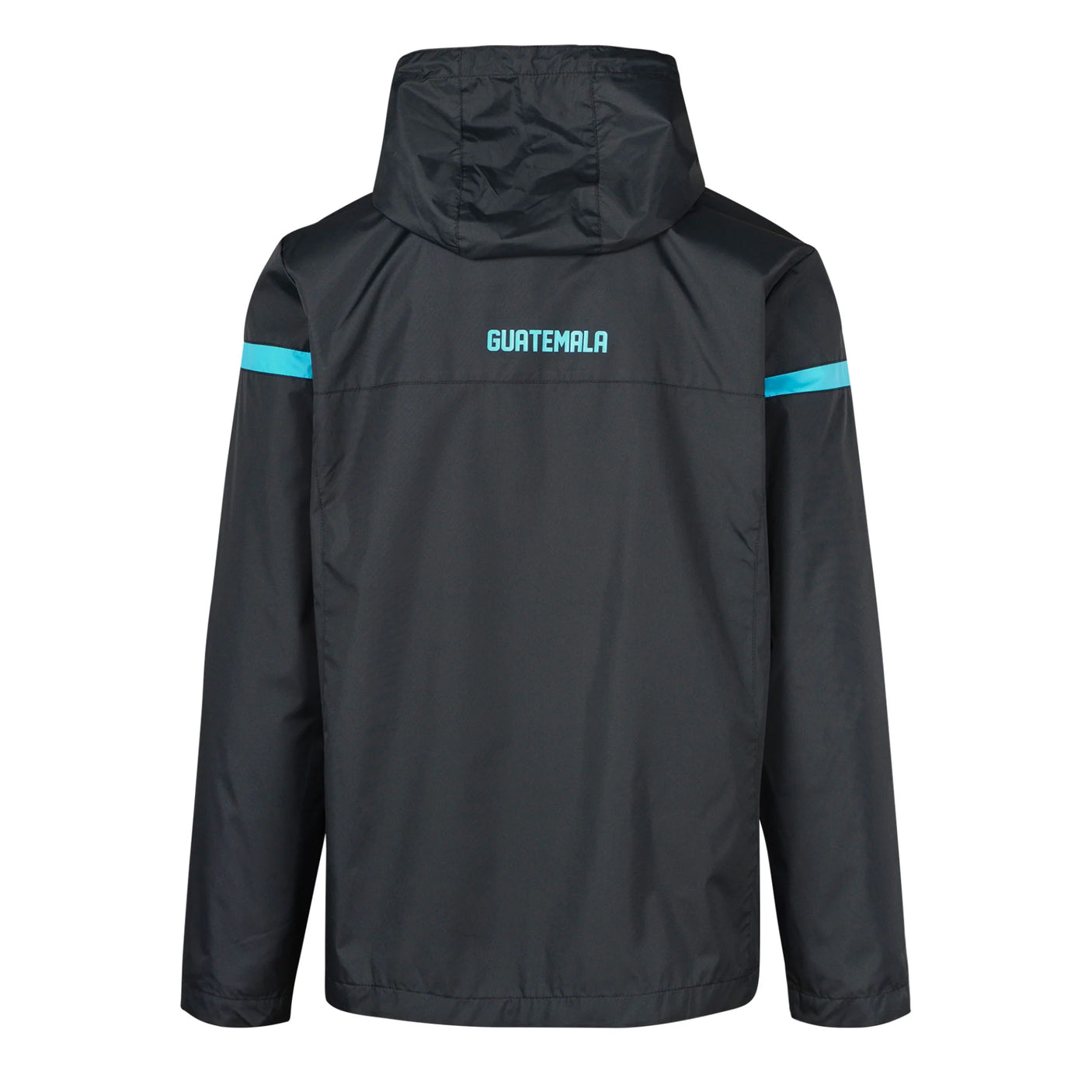 Umbro Men's Guatemala 2023/24 Rain Jacket Black Back