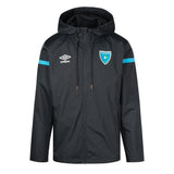 Umbro Men's Guatemala 2023/24 Rain Jacket Black Front