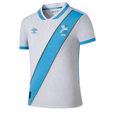 Umbro Men's Guatemala 2026 Authentic Home Jersey White/Sky Blue Front