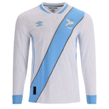 Umbro Men's Guatemala 2026 Authentic Home Long Sleeve Jersey White/Sky Front