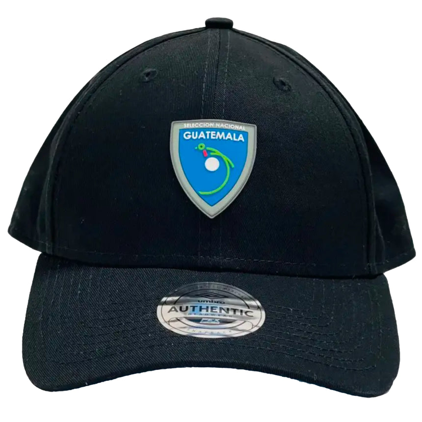 Umbro Men's Guatemala Snap Back Cap Black Front