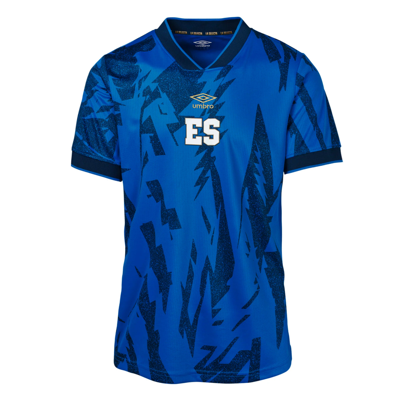 Umbro Women's El Salvador 2023/24 Home Jersey Blue/Black Front