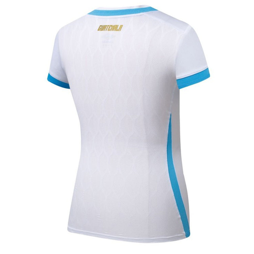 Umbro Women's Guatemala 2026 Authentic Home Jersey White/Sky Back