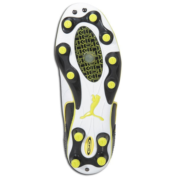PUMA Jr King Finale i FG  Black/White/Yellow