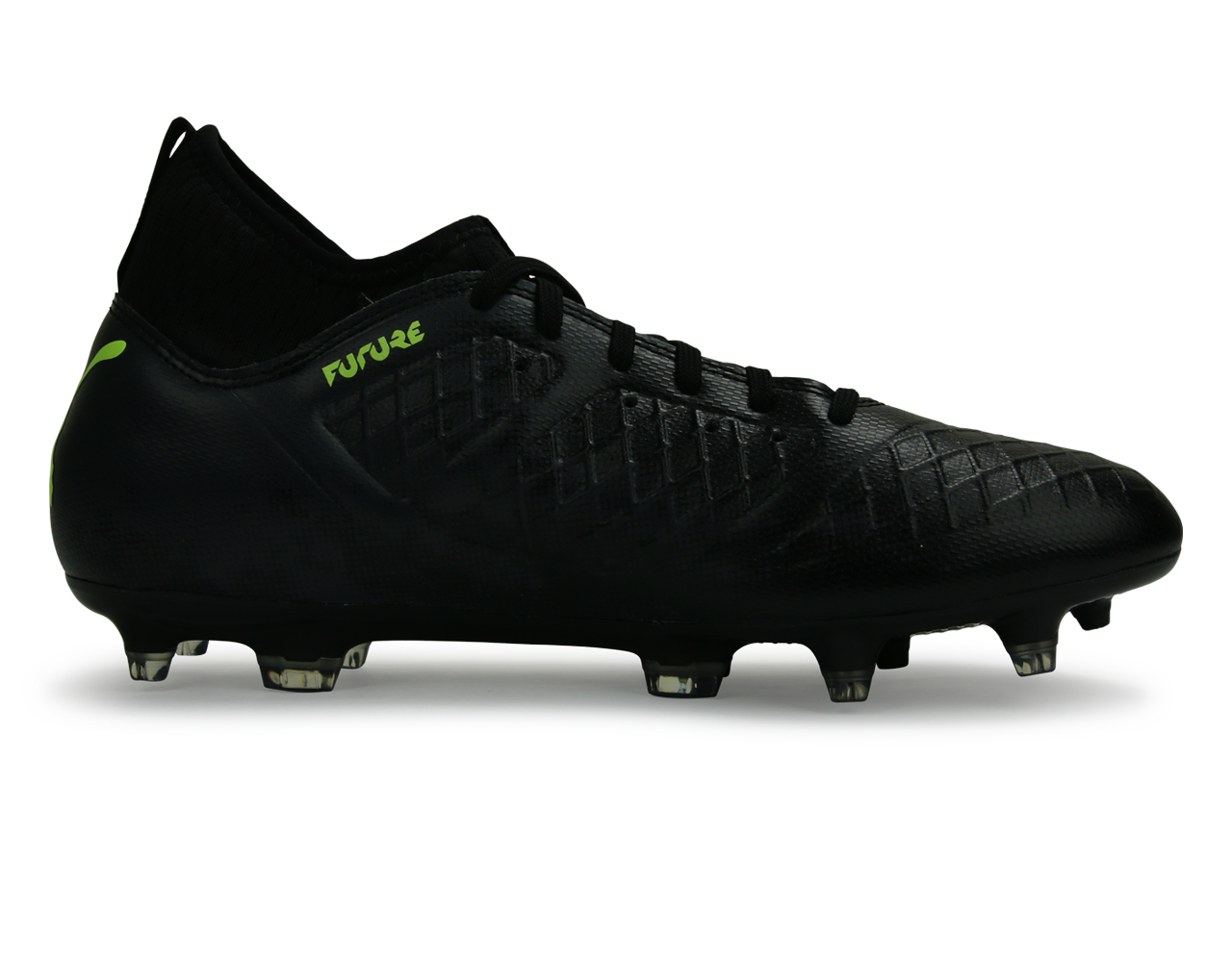 PUMA Men s FUTURE 18.3 NETFIT FG Black Fizzy Yellow Asphalt 8
