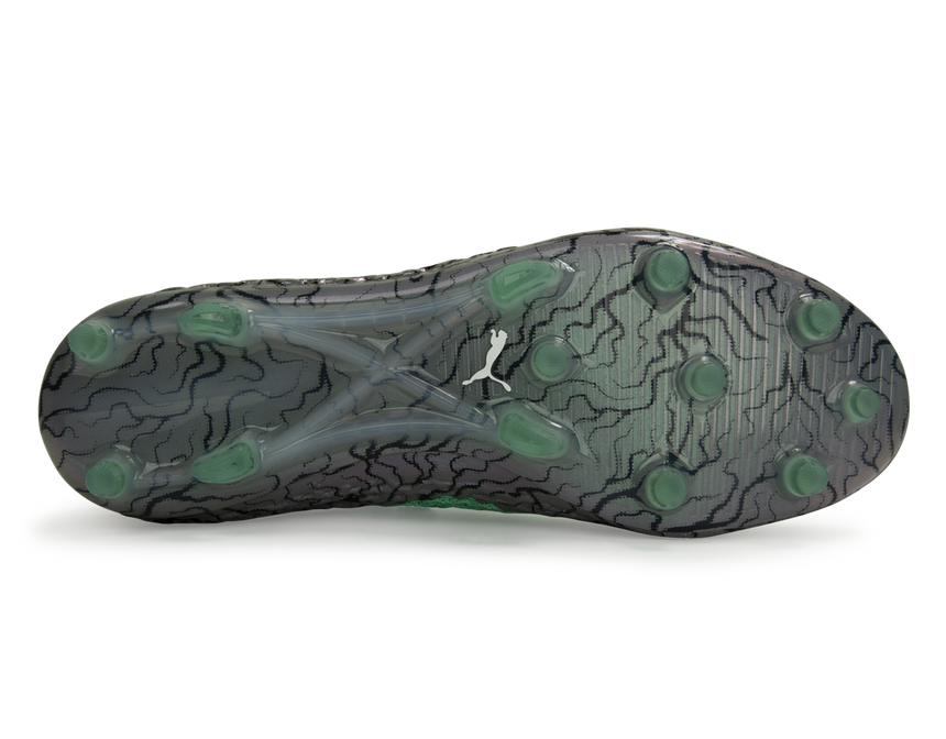 PUMA Men's FUTURE 2.1 NETFIT FG/AG Shift Green/White