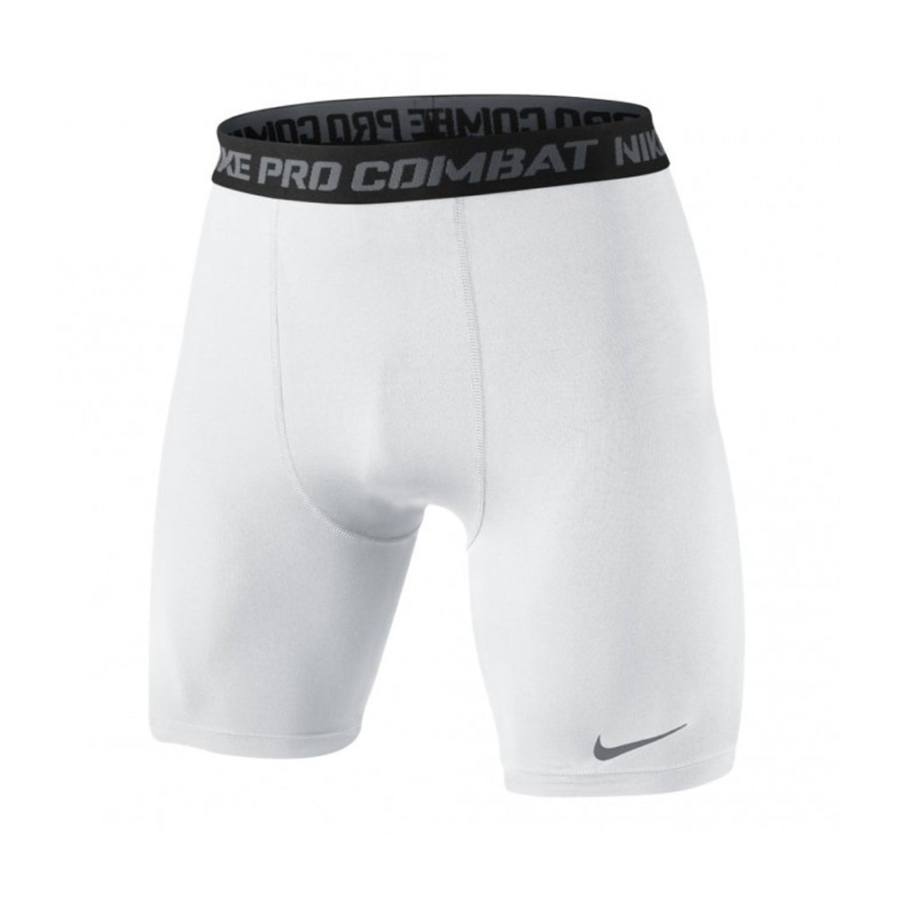 software En puñetazo Nike Men's Core Combat 2.0 6 in Compression Shorts White/Black – Azteca  Soccer