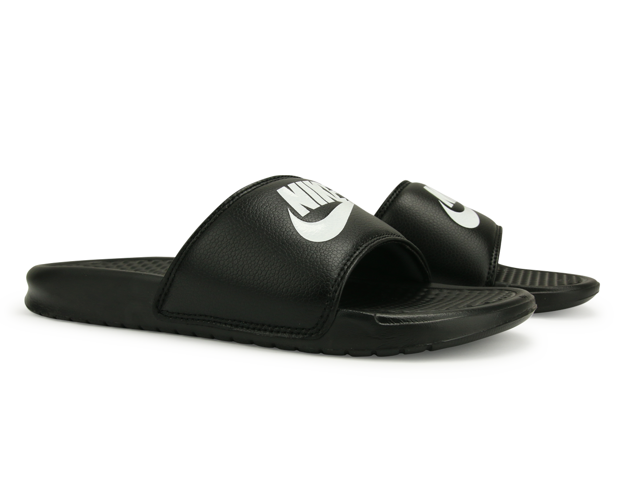 Nike Men's Benassi JDI Slide Sandals Black