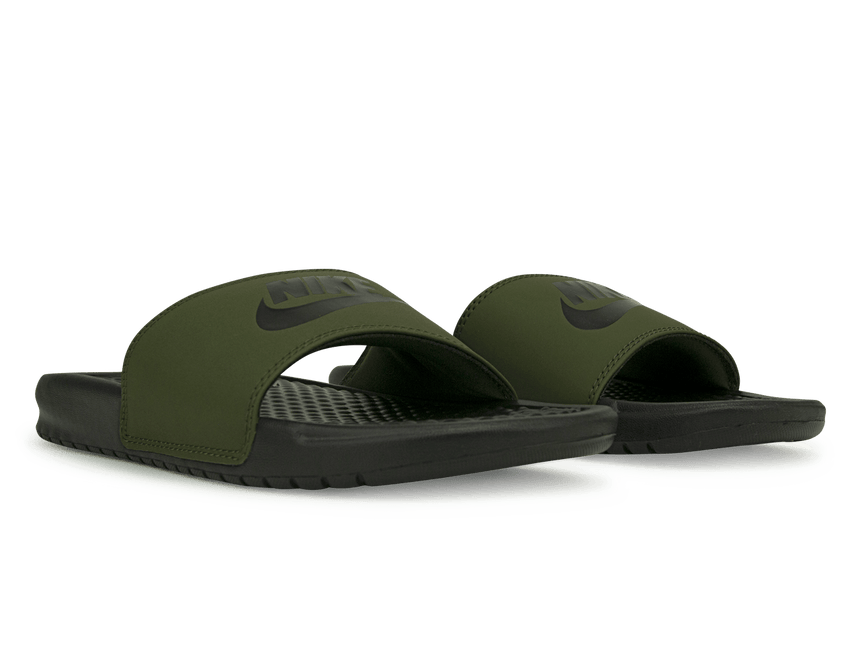 Nike Men's Benassi JDI Sandal Cargo Khaki/Black Together