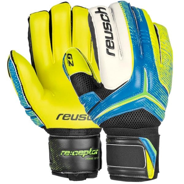 Reusch Goalkeeper Prime G2 Ortho-Tec Gloves Ocean Blue/Safety Yellow