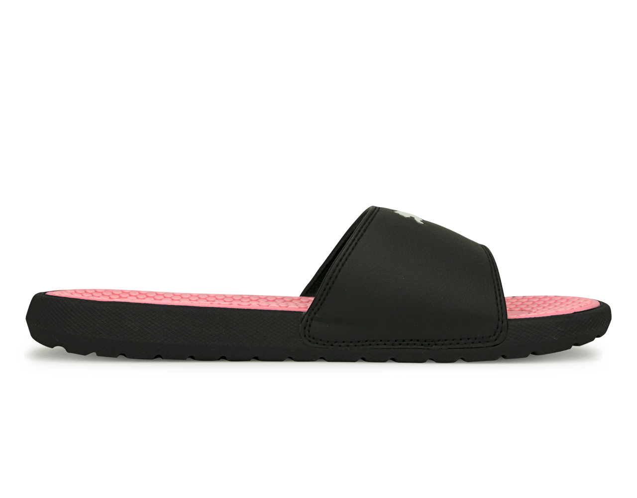 PUMA Women's Cool Cat Sandals Black/Pink Side