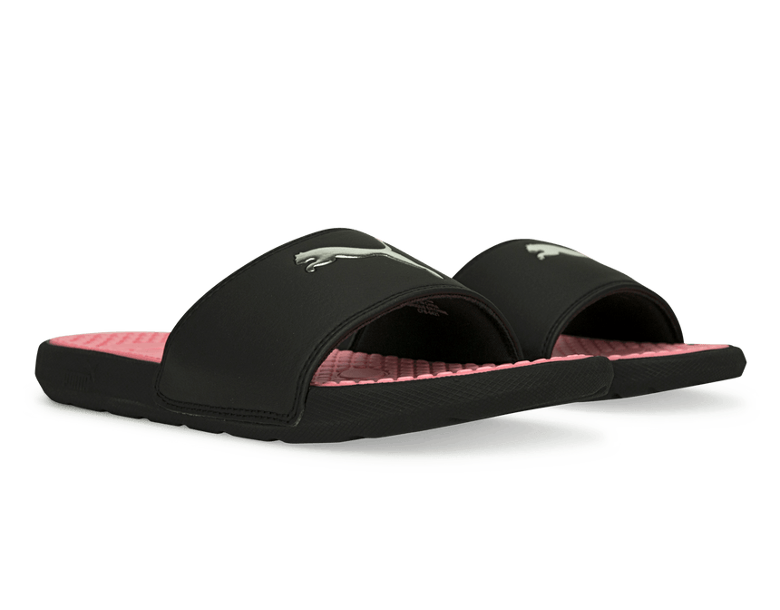 PUMA Women's Cool Cat Sandals Black/Pink Together