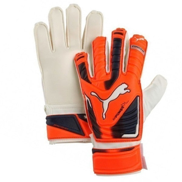 PUMA Kids EvoPower Goalkeeper Gloves Black/Red/White