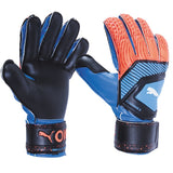 PUMA Men's ONE Protect 3 Fingersave Goalkeeper Gloves Blue/Red