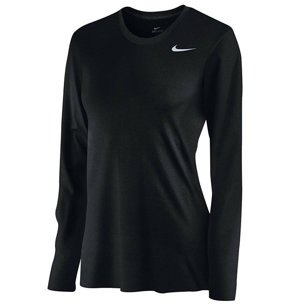 Nike Women's Legend Long Sleeve T-Shirt Black