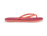 Nike Women's Solarsoft Sandals Fuchsia Force/Bright Mango