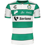 Charly Men's Santos Laguna 19/20 Authentic Home Jersey White/Green