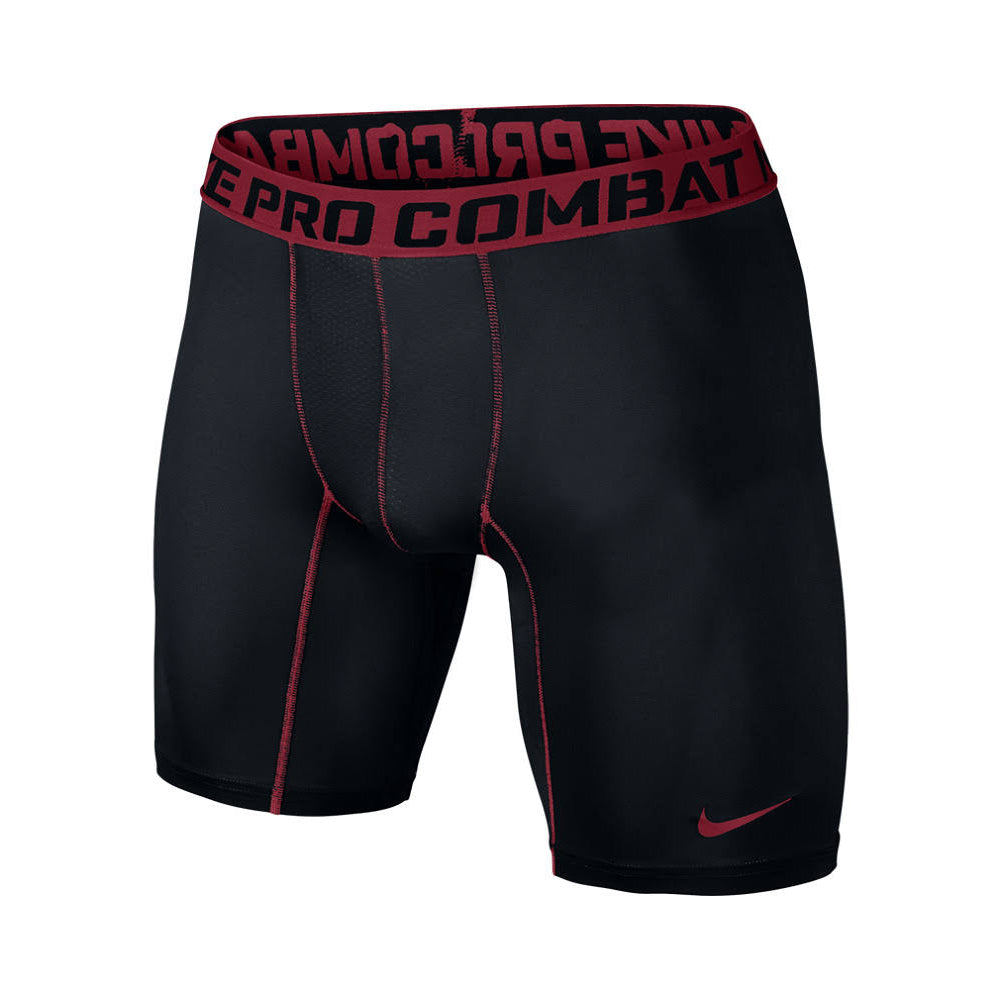 Nike Men's Pro Core 2.0 6 in Compression Shorts Black/Red – Soccer