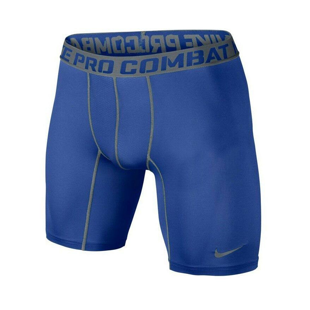 Nike Men's Pro 2.0 6in Compression Shorts Royal/Grey – Azteca Soccer