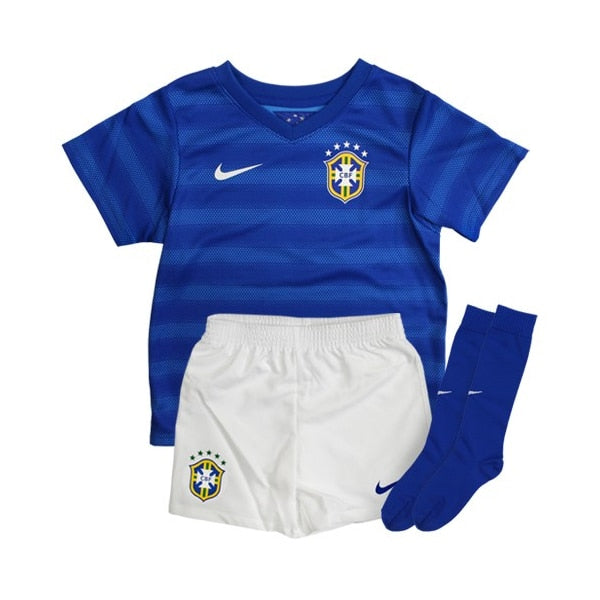 Nike Infants Brazil 14/15 Away Kit Varsity Royal/Football White