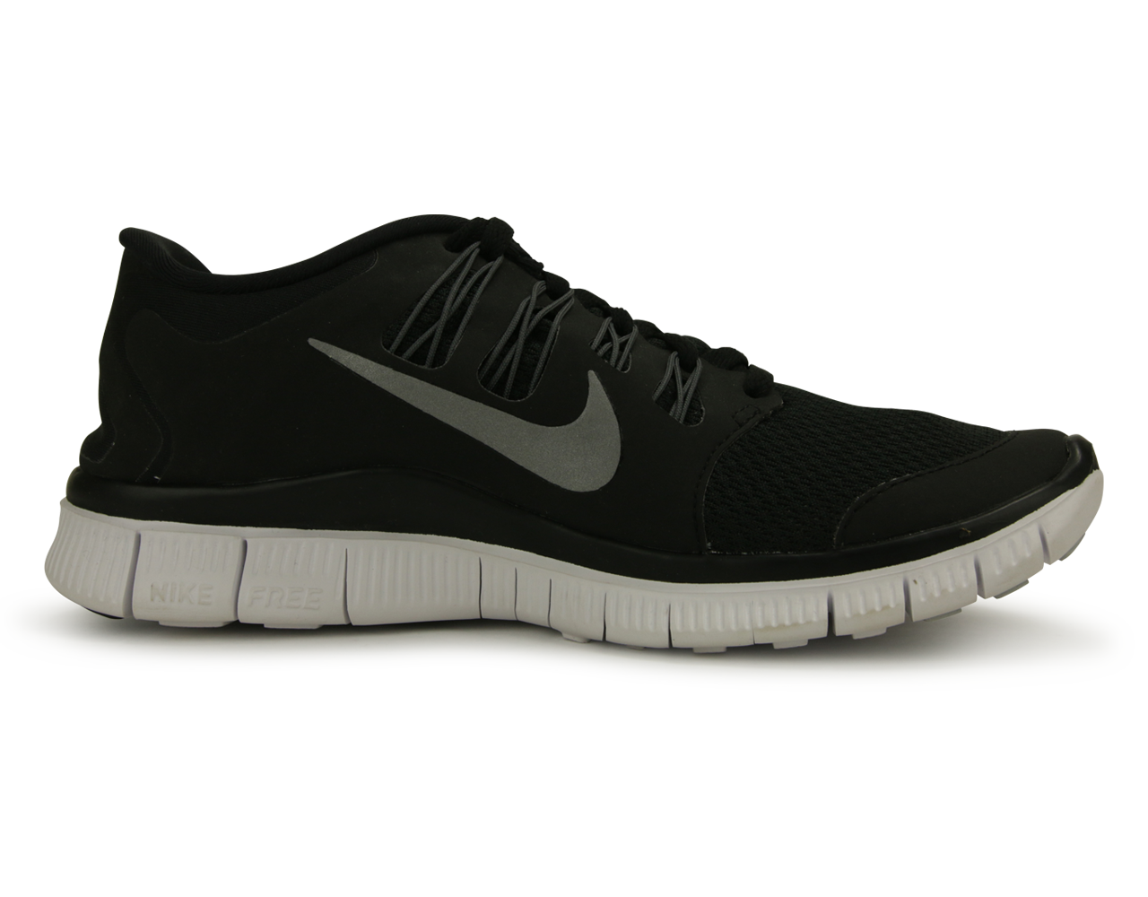 Nike Women's Free 5.0+ Running Shoes Black/White